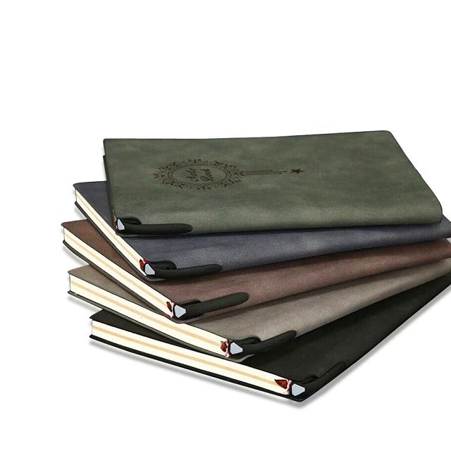 Leather Cover A5 Notebook 1