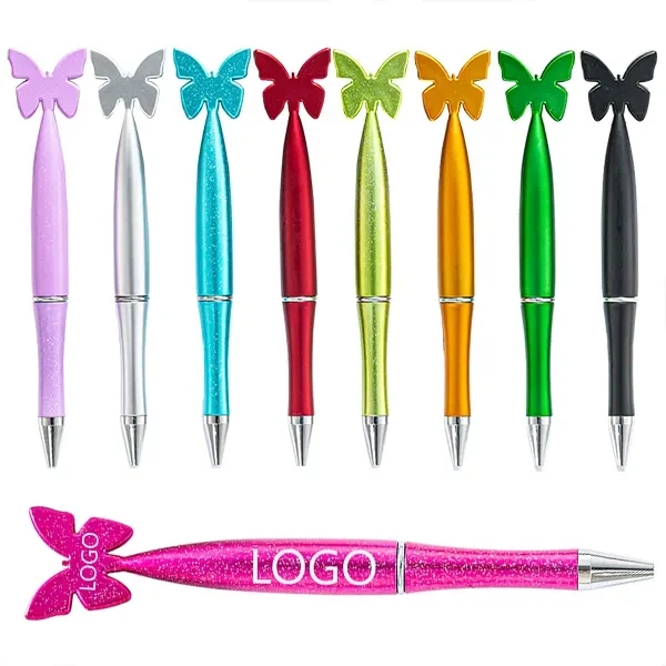 Logo Butterfly decor ballpoint pen 1