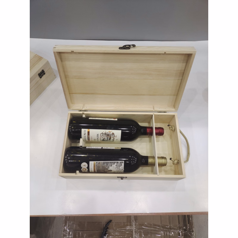 Double Pine Wine Box