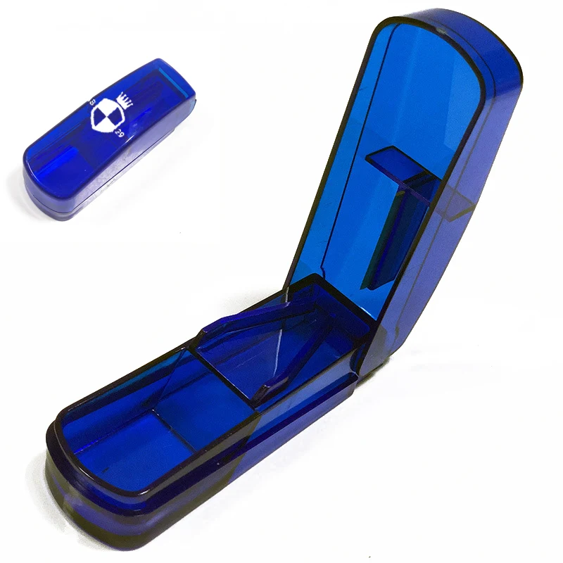 Pocket Precision Tablet Cutter Medicine Case 1