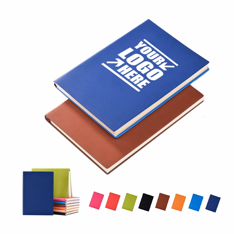 A5 Pu 200 Pages 8.3''X5.7'' Business Notepad