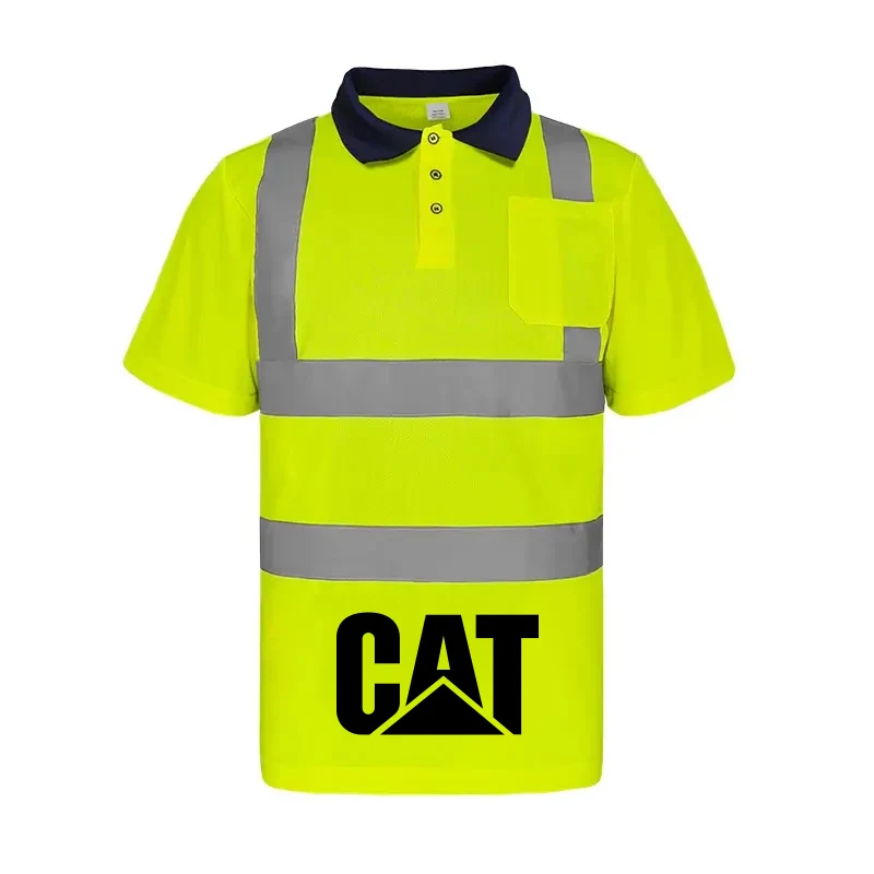 Class 2 Hi-Vis Short Sleeve Safety Polo Shirts 1