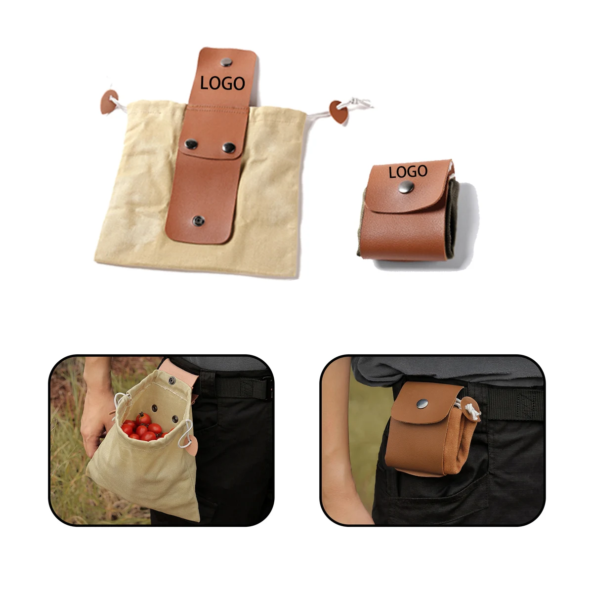 MOQ:50pcs Durable Outdoor Storage Pouch 1