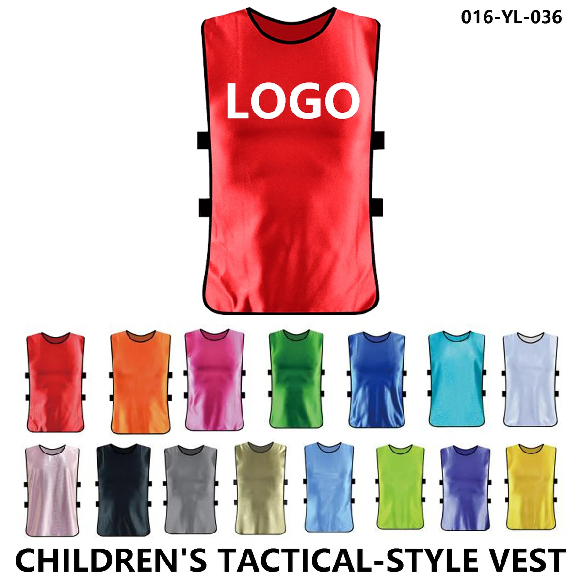 Kids Athletic Combat Vest ?C Logo Custom 1