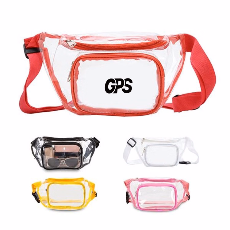 Clear Pvc Fanny Pack/Waist Bag