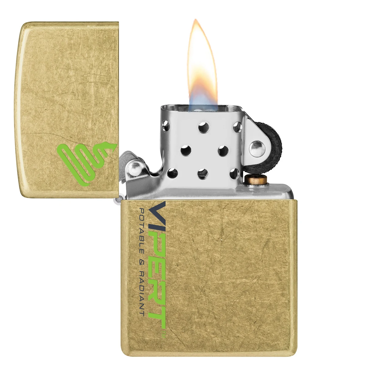 Zippo® Classic Street Brass 1