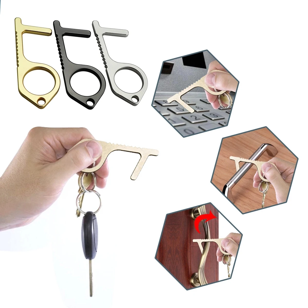 Prortable No-touch Door Opener 1
