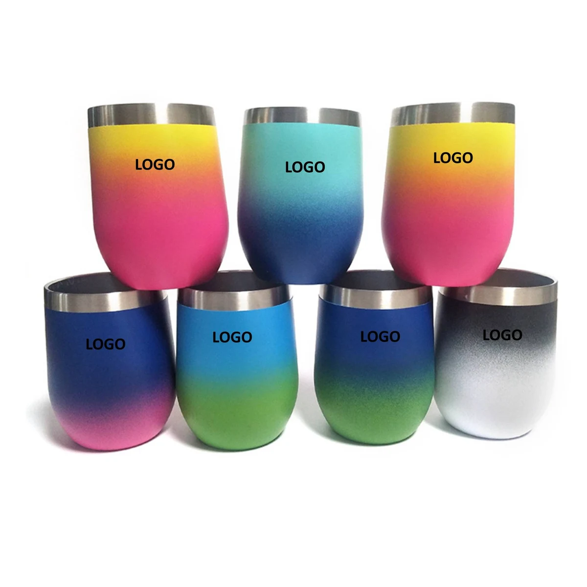Egg Shape Cup Portable 12 Oz. Portable Tumbler 1