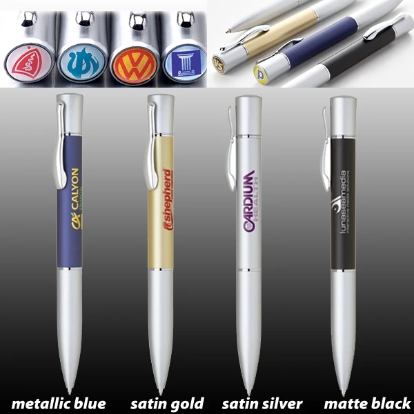 Deluxe Heavy Duty Brass Twist Ballpoint Pen 1