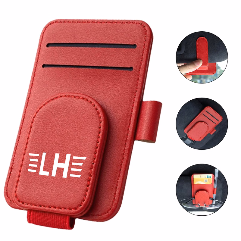 Auto Visor Eyeglasses Clip W/ Pen Slot