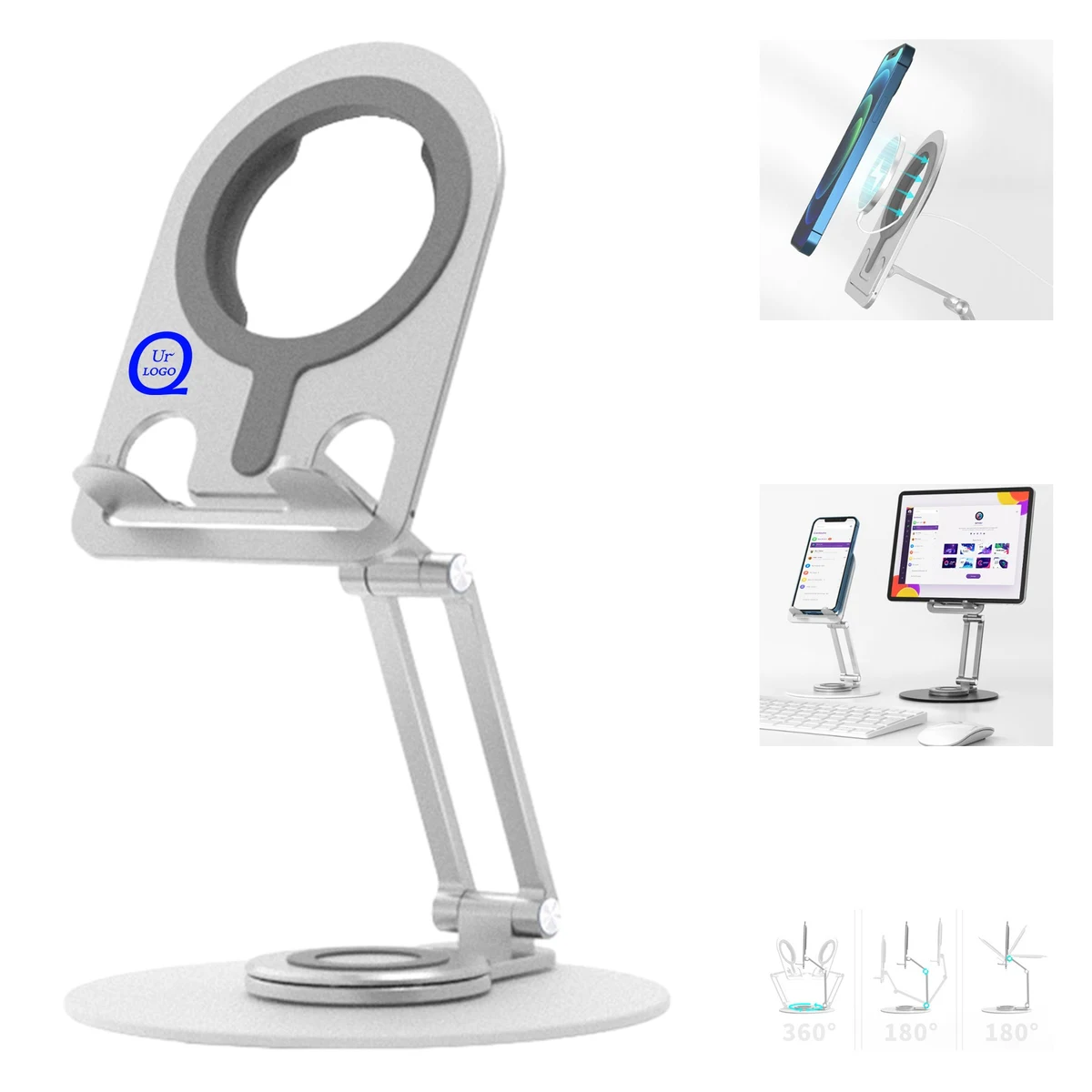 Magnetic Wireless Charging Foldable Stand 1