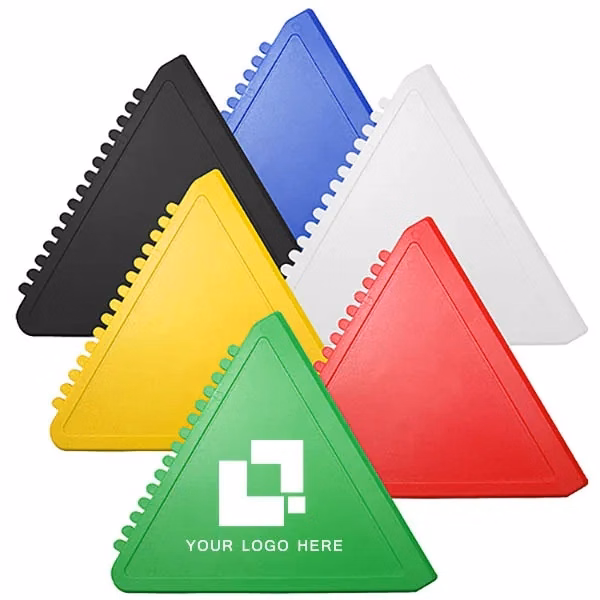 Plastic Triangle Shaped Ice Scraper