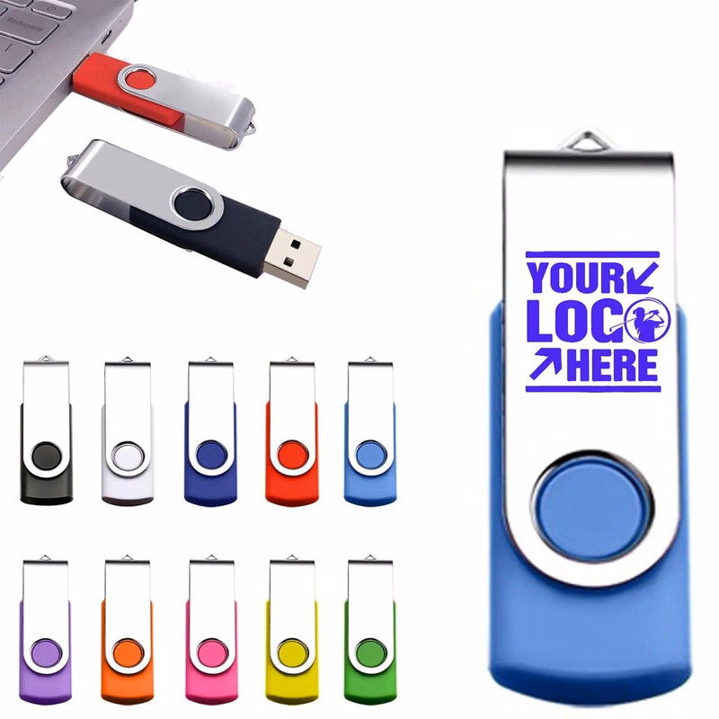 16GB High-Speed Transfer Swivel USB Flash Drive