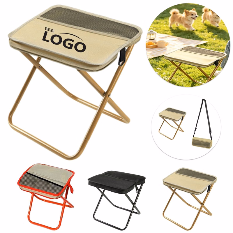 MOQ 10 Strap Style Folding Camping Stool
