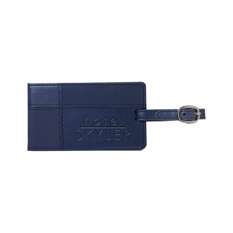 Tuscany Duo-Textured Luggage Tag