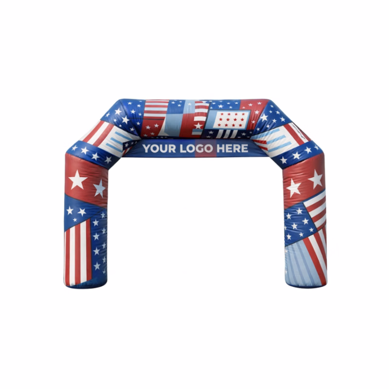 30' Cold Air Arch Hexagonal w/ Banner