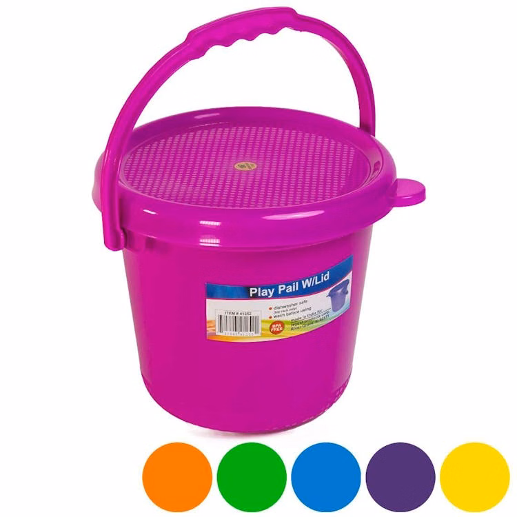 Play Pails 6 Assorted Colors