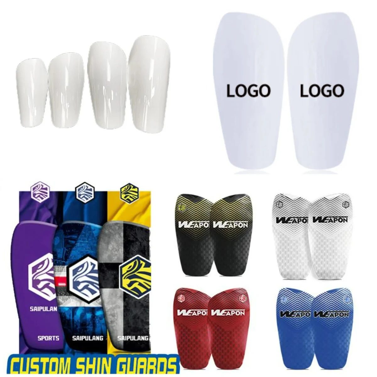 Full Color Football Shin Guards 1