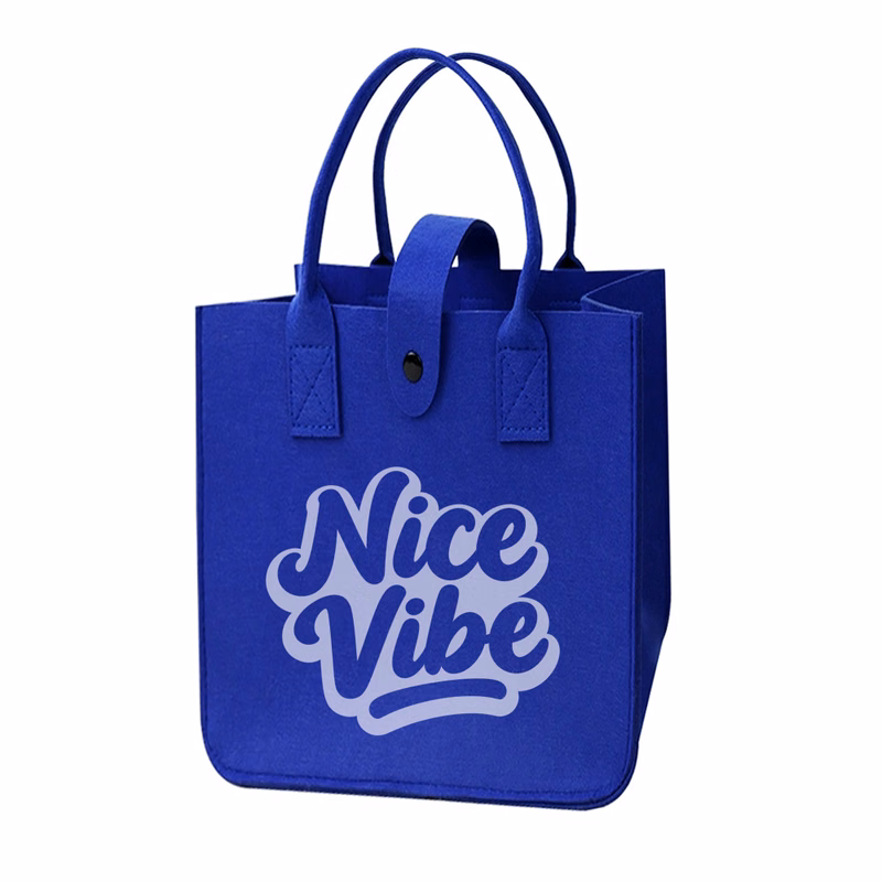 Premium Felt Shopping Handbag