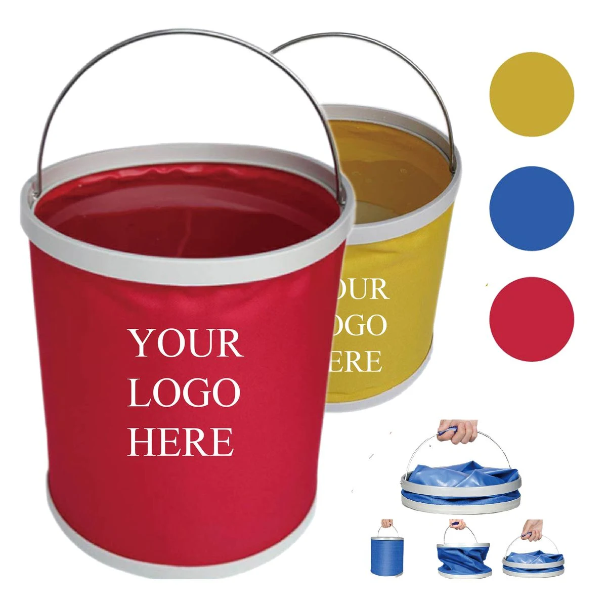 9L Portable Outdoor Water Bucket 1