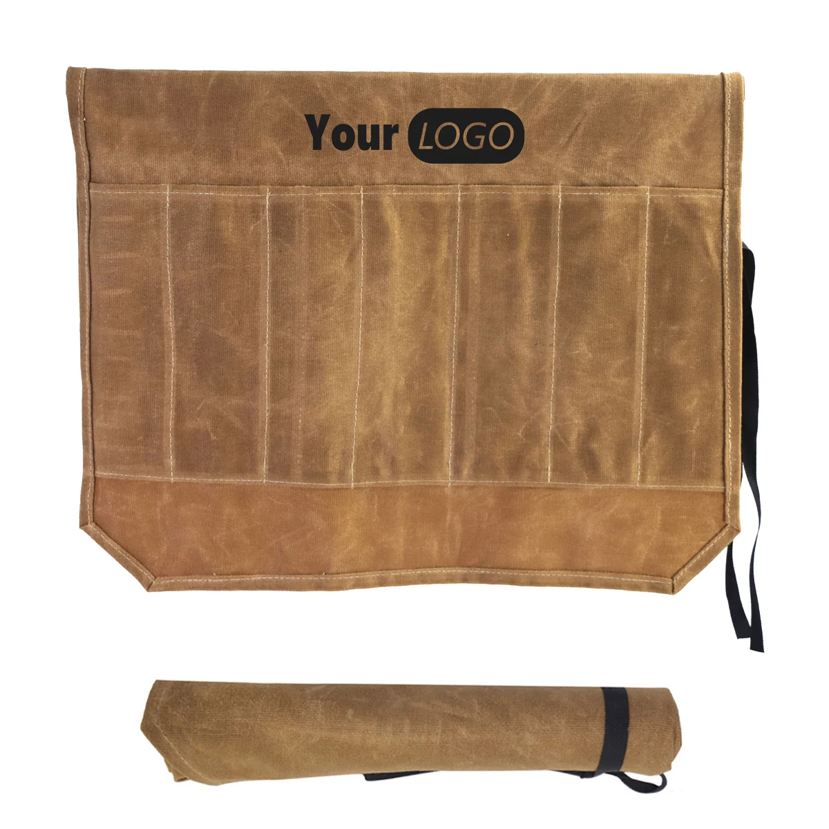 Oxford Durable Waxed Canvas Knife Roll 1