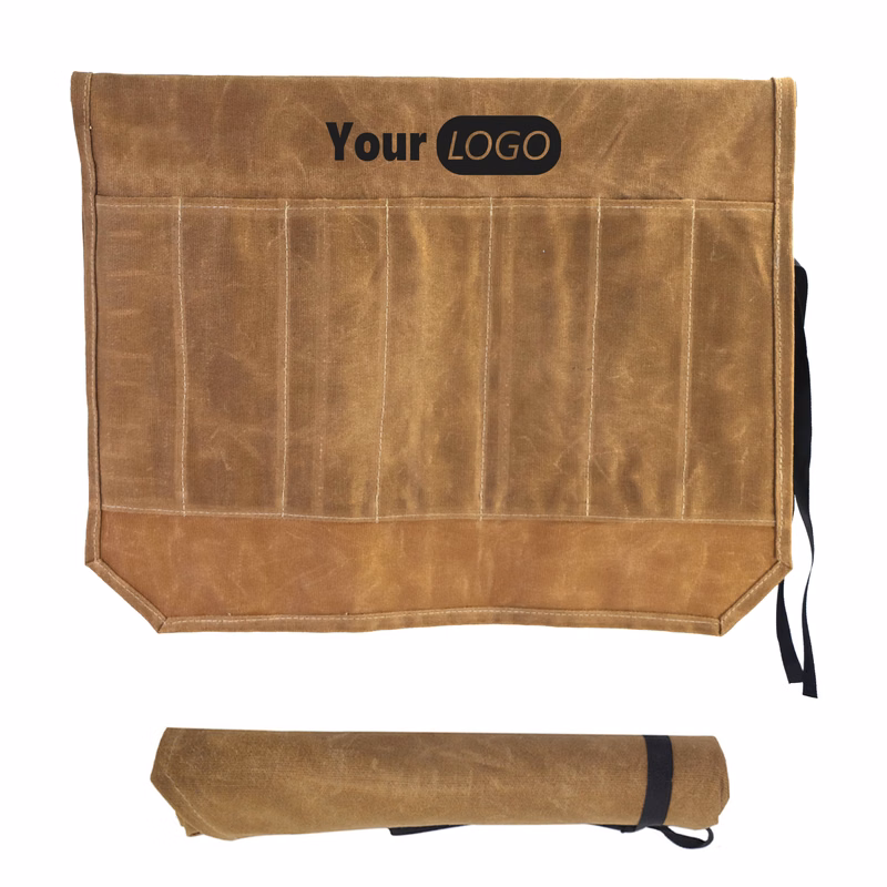Oxford Durable Waxed Canvas Knife Roll
