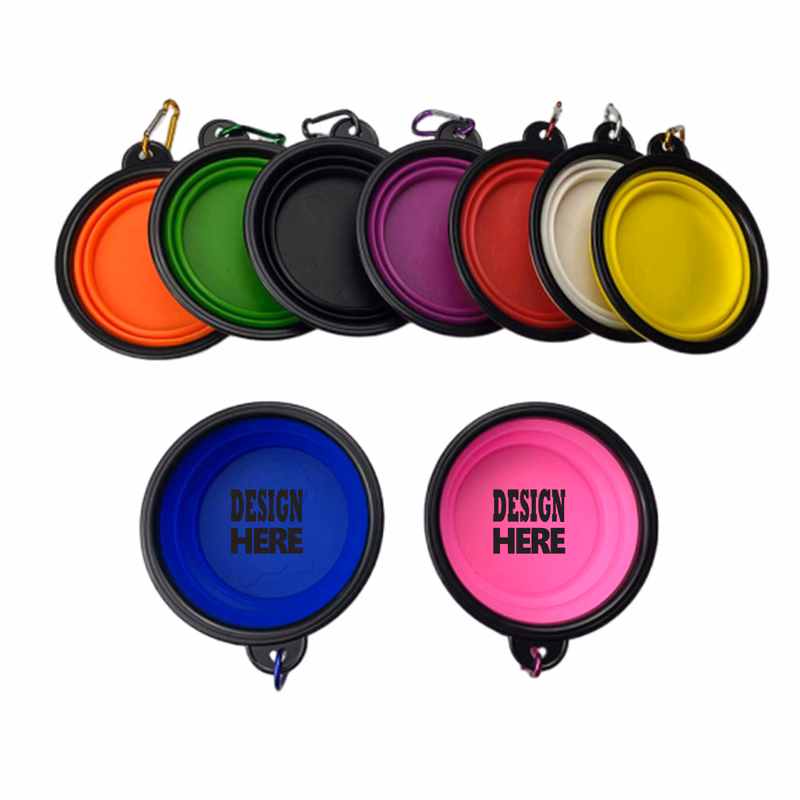 Silicone Foldable Portable Pet Bowl