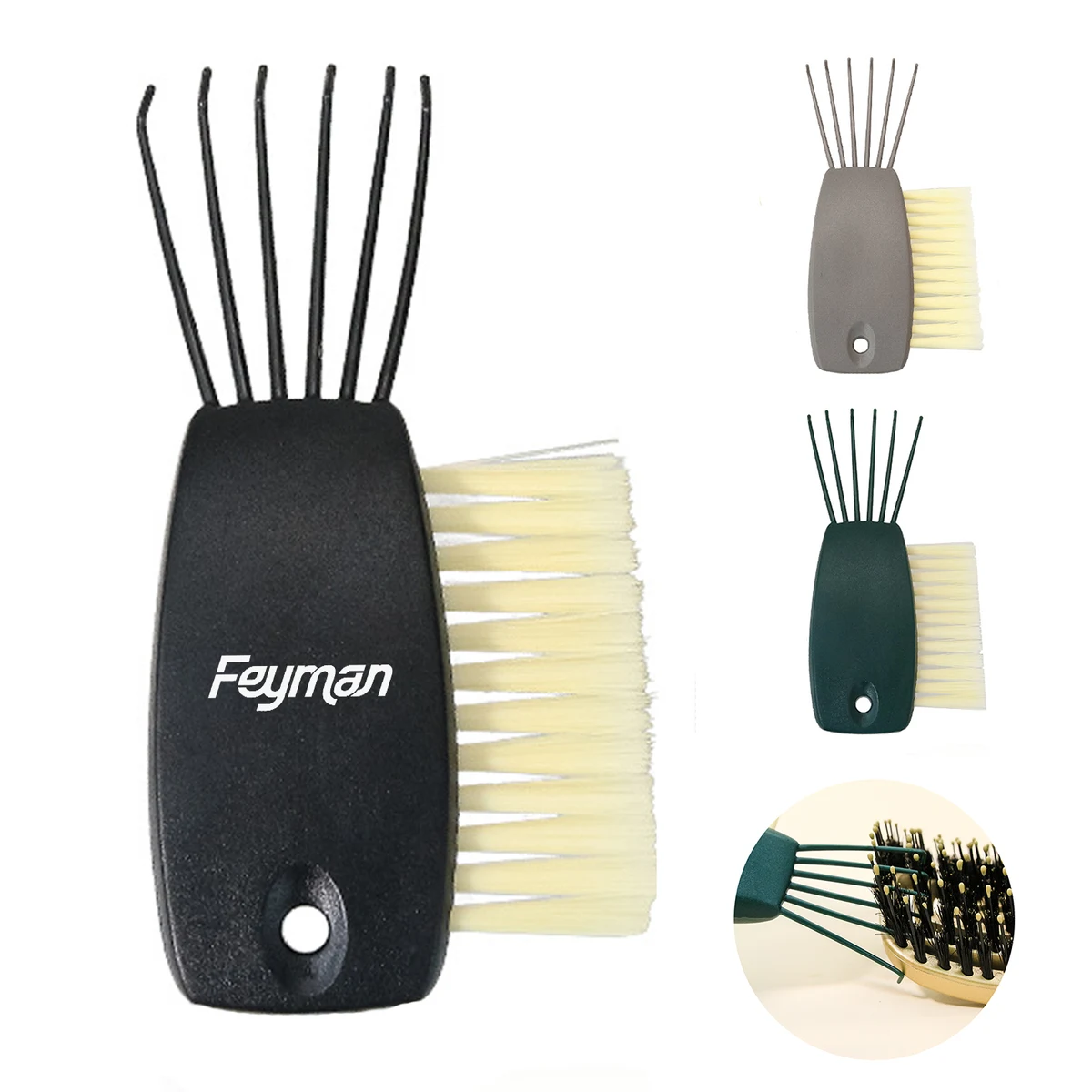 Plastic Hair Brush Cleaning Tool 1