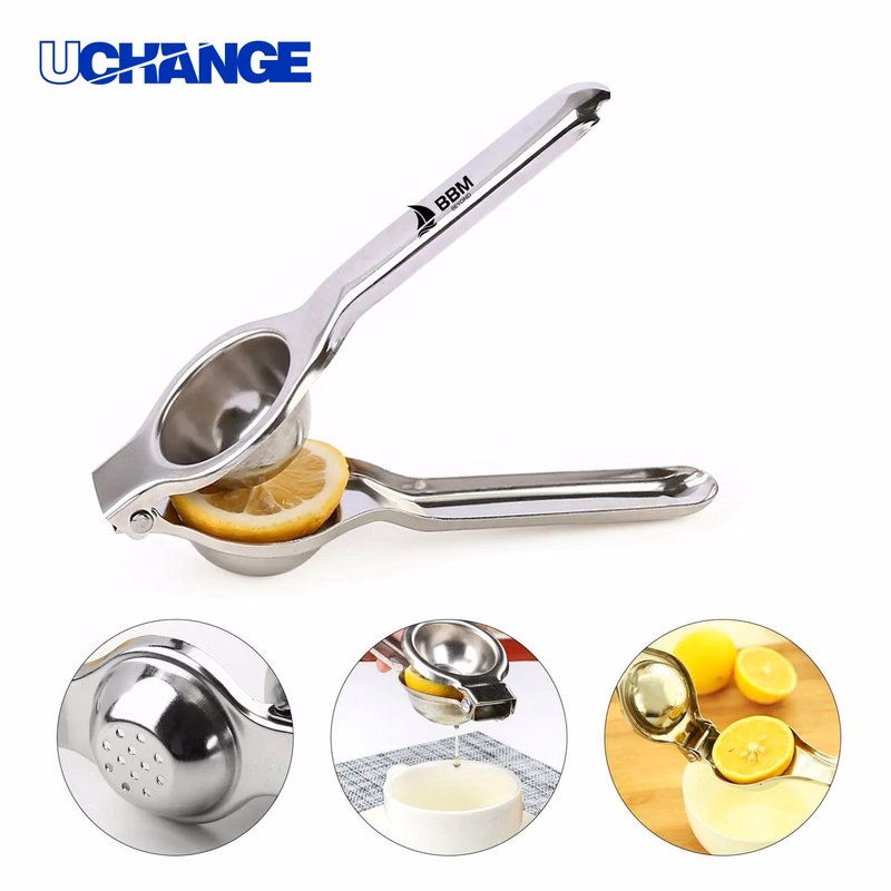 Stainless Steel Manual Fruit Juicer Hand Press Tool for Kitchen & Home Use
