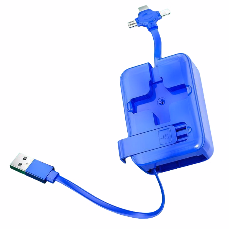 3 in 1 Telescopic Fast Charging Cable