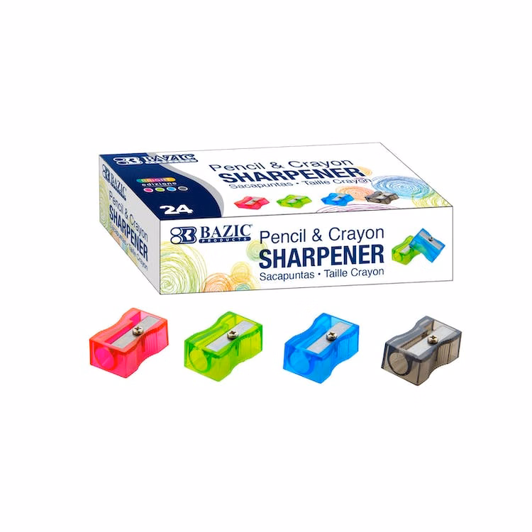 Pencil Sharpeners - Assorted Colors