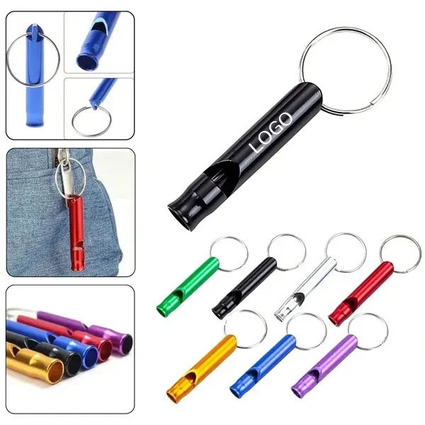 Emergency Survival Whistle Keychain Tool 1