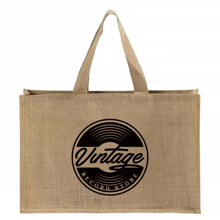 Catalina Jute Shopping Tote Bag 1