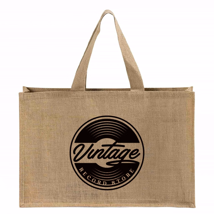 Catalina Jute Shopping Tote Bag