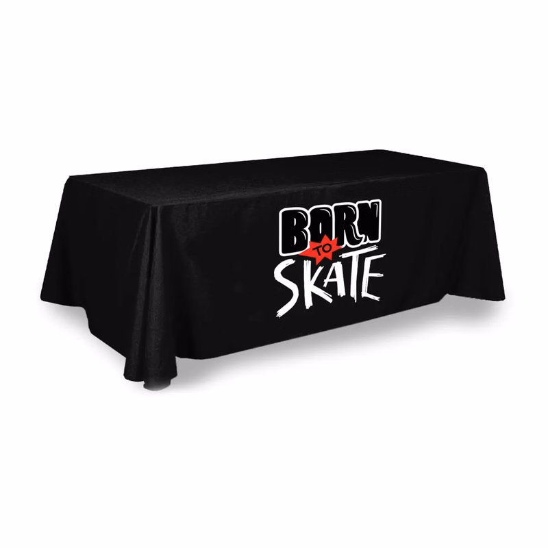 57" x 39" Custom Plastic Rectangular Table Cover