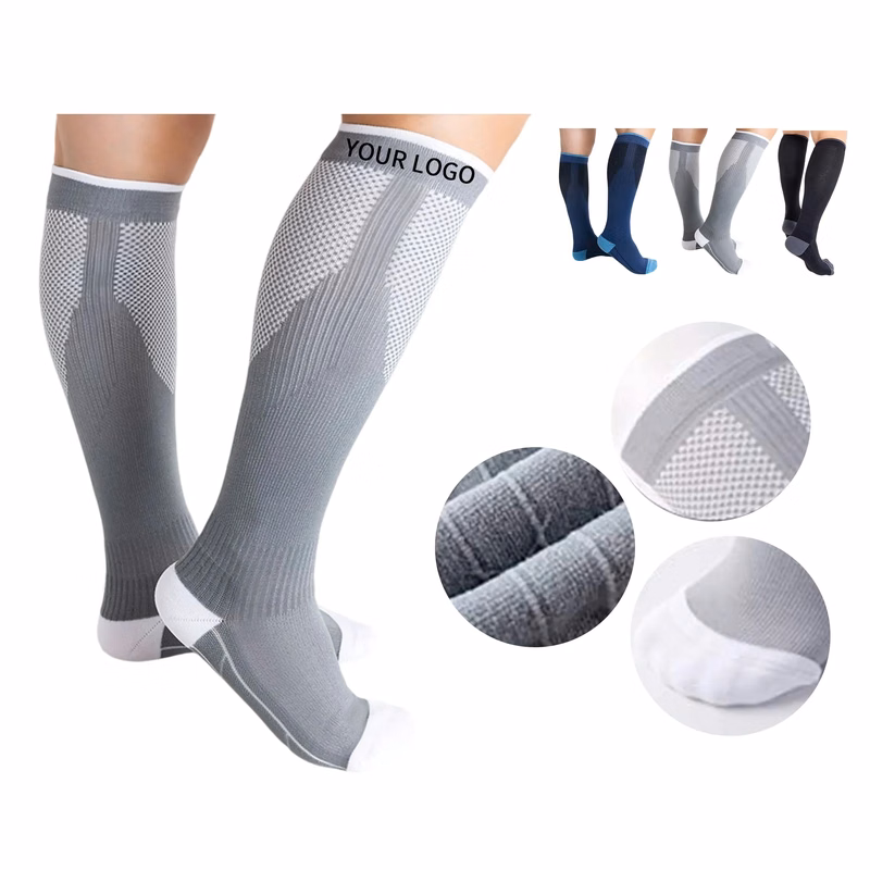 Professional Knee-High Soccer Socks with Cushioning