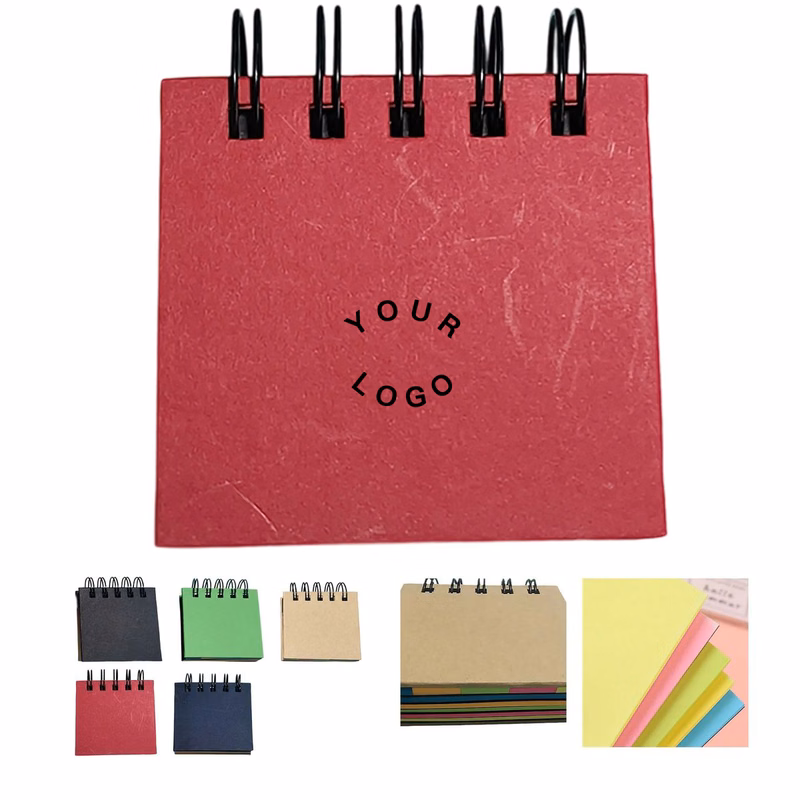 Five Color Sticky Notes in Compact Book
