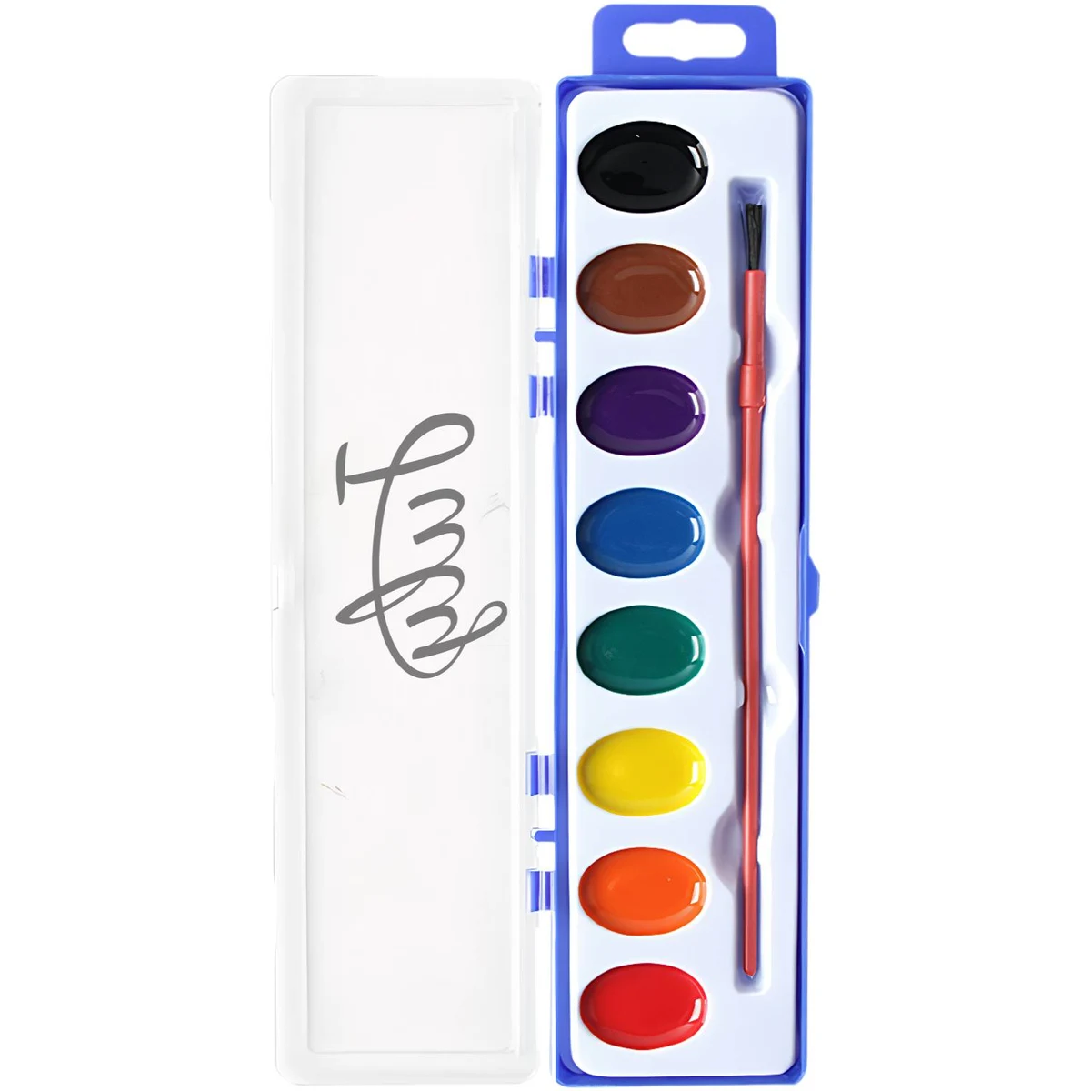 8-Color Watercolor Paint Set 1