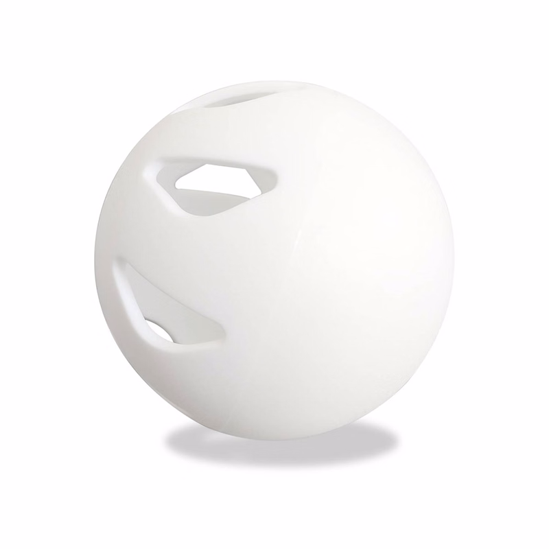 Perforated Plastic Training Baseball