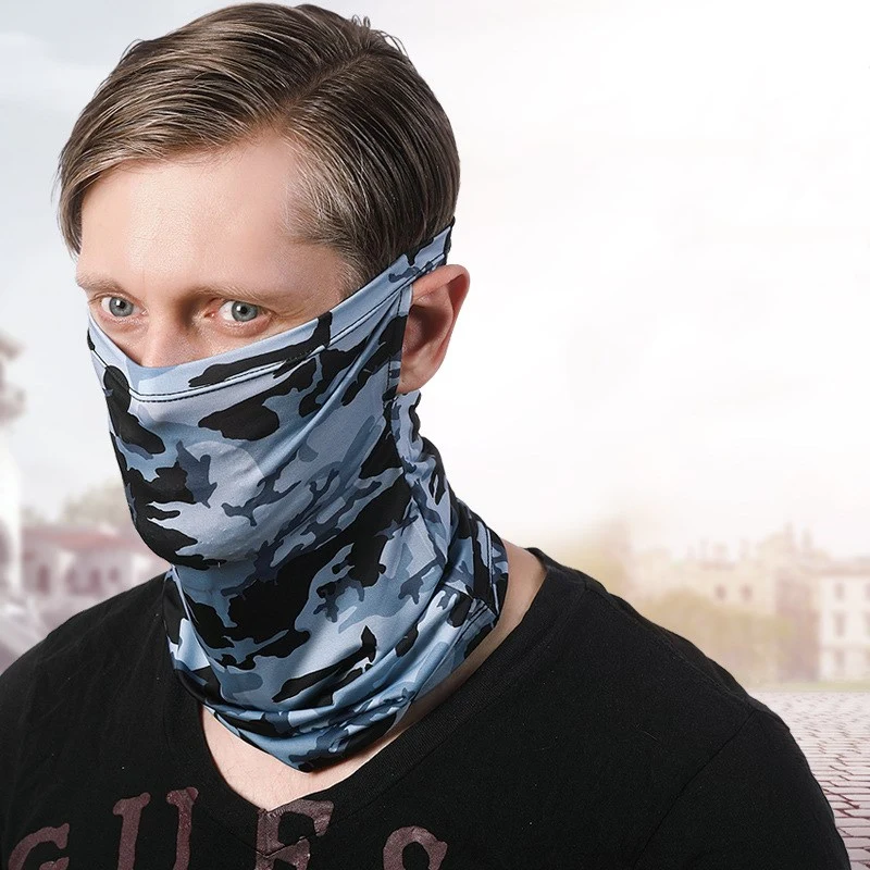 Skull Cooling Neck Gaiter with Ear Loop 1