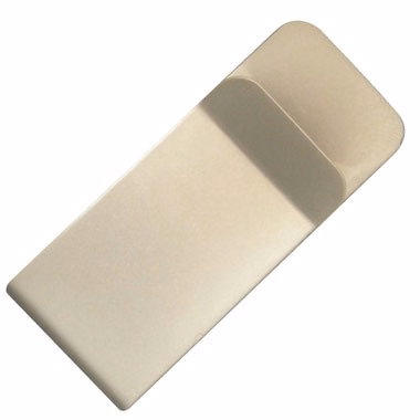Satin Silver Money Clip