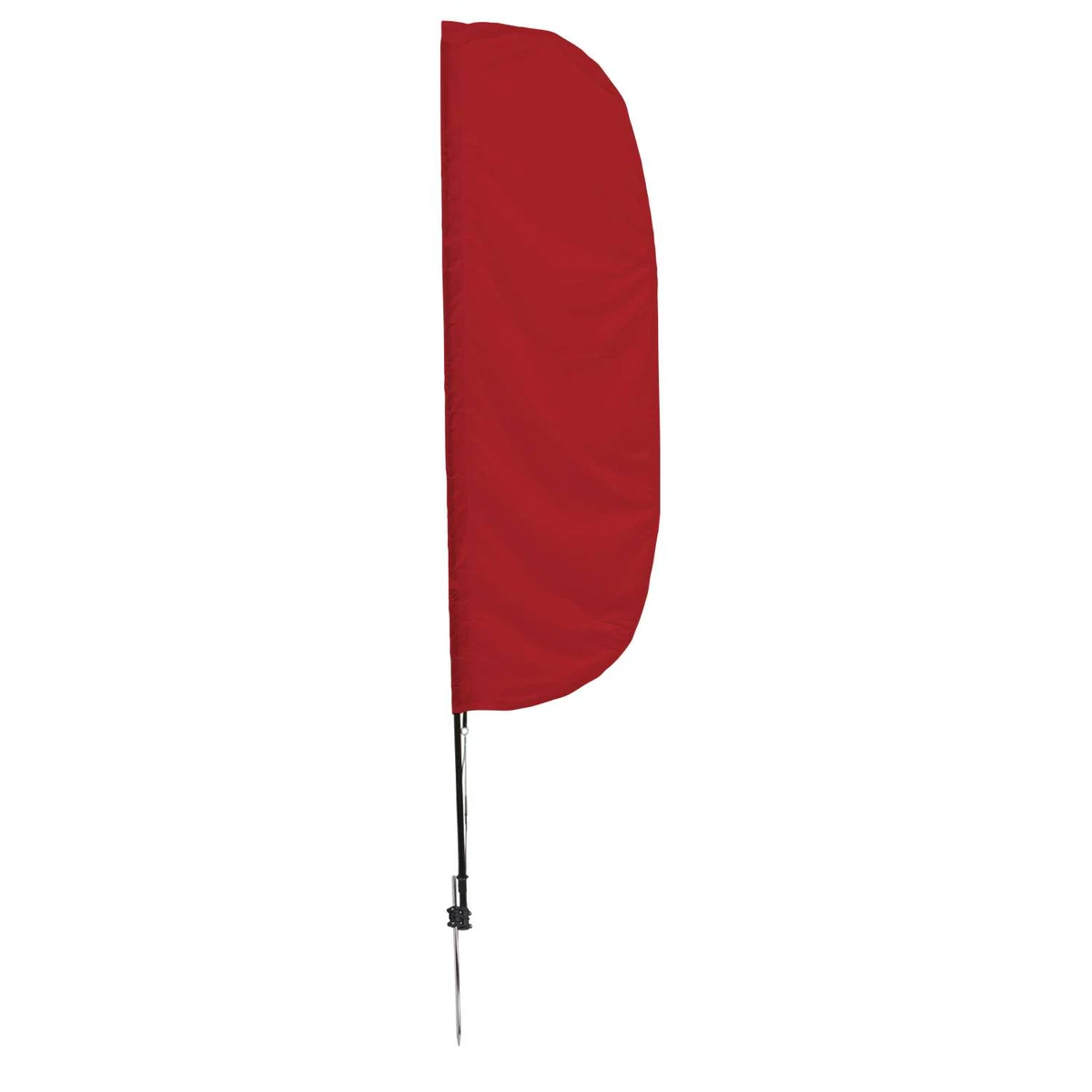 10' Solid-Color Stadium Flutter Flag Kit Single-Sided 1