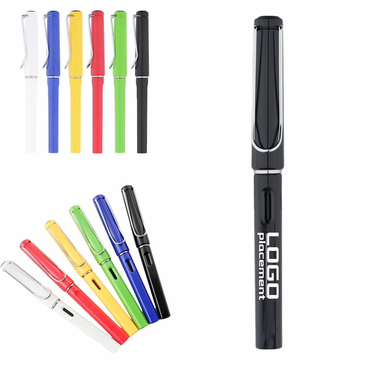 Candy Color Custom Logo Gel Pen, Student Signature Ink Pen 1