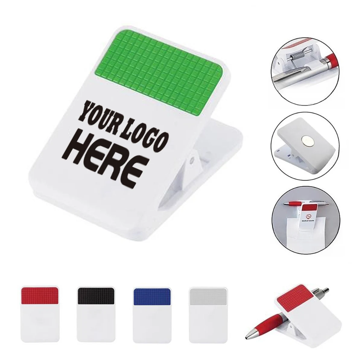 Rectangle Clip With Magnet 1