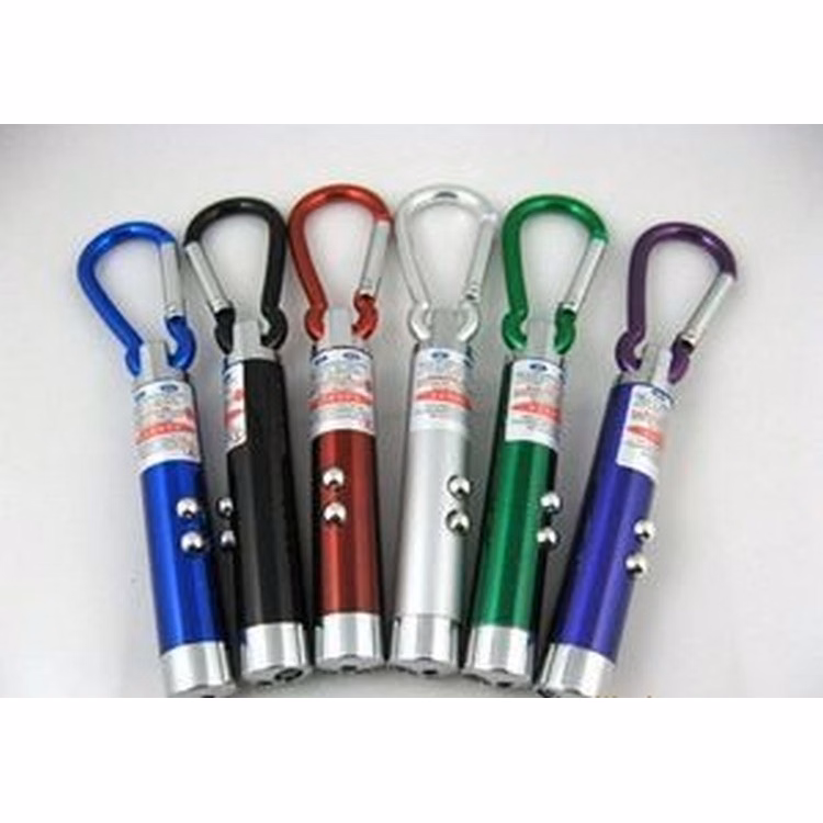 Carabiner Keychain Flashlight (2 3/4"x1/2")