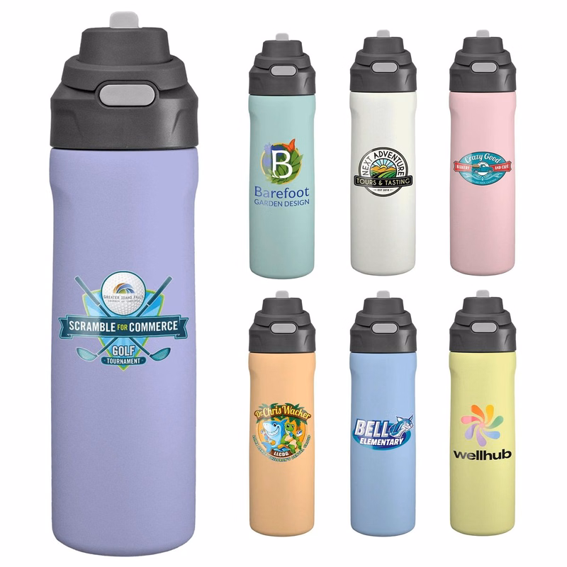 Pop Up 24 Oz. Recycled Pastel Bottle