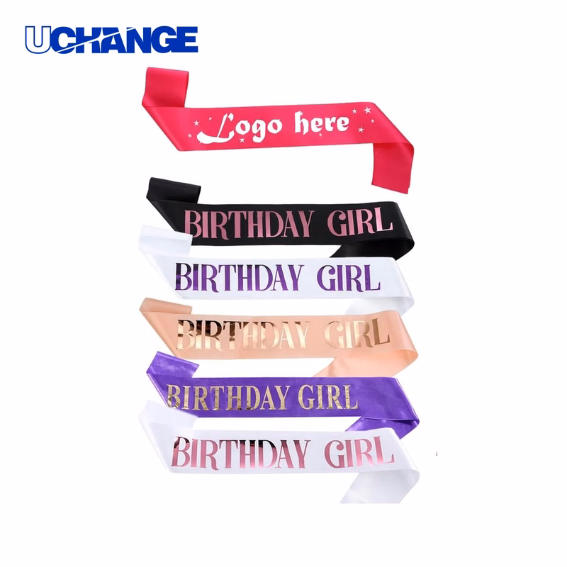 Custom Satin Pageant Sash for Events