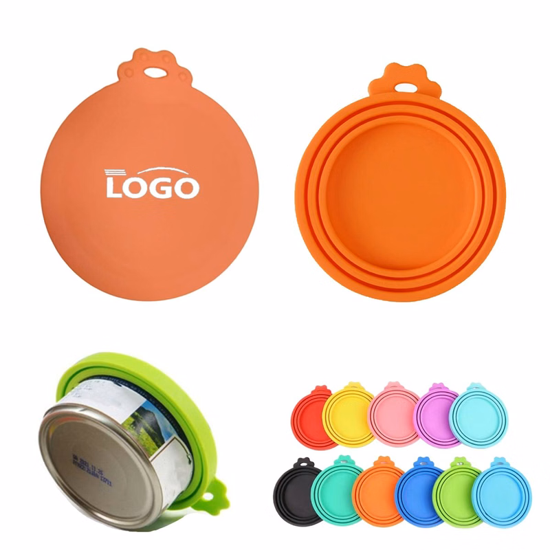 MOQ100 3 in 1 Pet Food Can Lid Silicone Seal Cover
