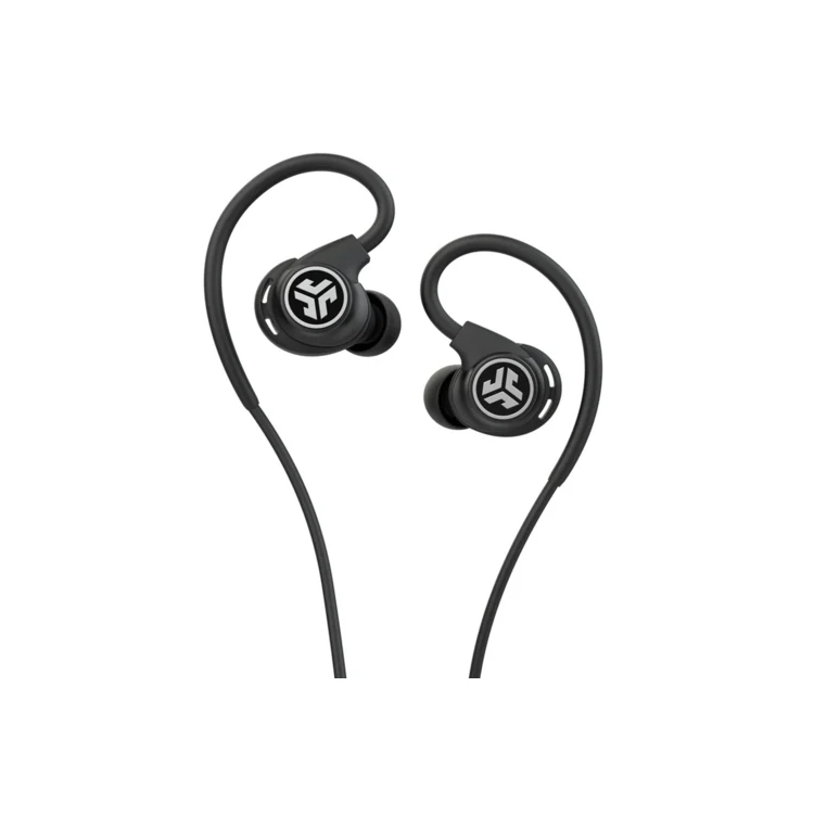 JLab Fit Sport 3 Wired Fitness Earbuds - Black 1