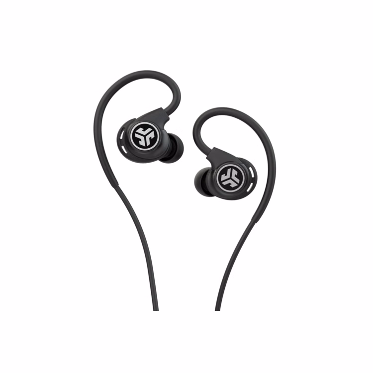 JLab Fit Sport 3 Wired Fitness Earbuds - Black